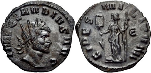 claudius ii gothicus roman coin antoninianus